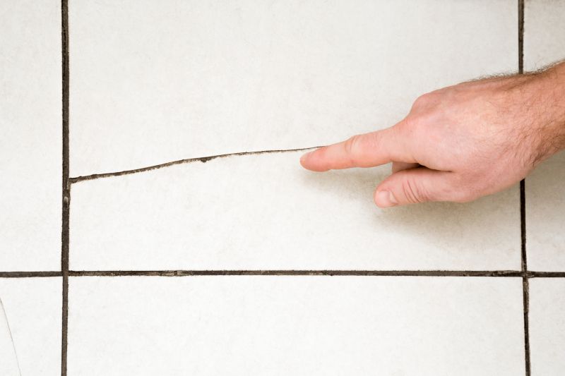 Cracked Tile Repair detail